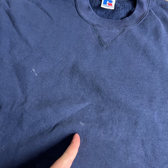 VTG Fresno State University Sweatshirt Mens XL California Distressed Made in USA - Picture 8 of 15